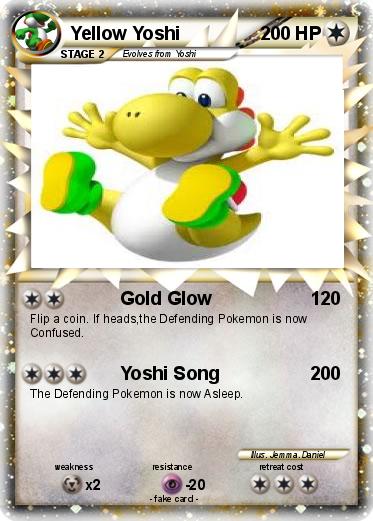 Pokemon Yellow Yoshi