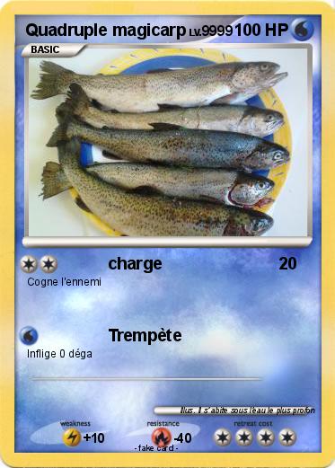Pokemon Quadruple magicarp