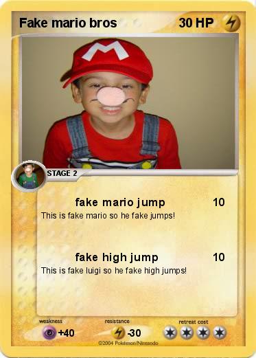 Pokemon Fake mario bros