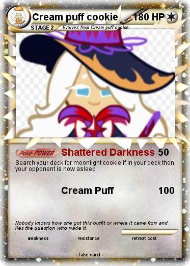 Pokemon Cream puff cookie