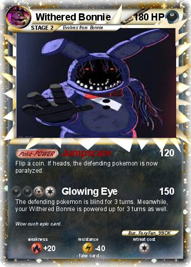 Pokemon Withered Bonnie