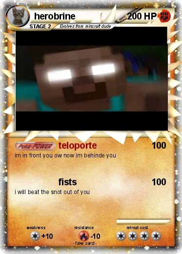 Pokemon herobrine