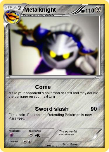 Pokemon Meta knight