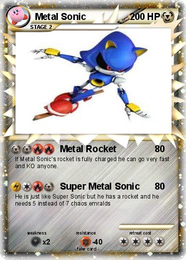 Pokemon Metal Sonic