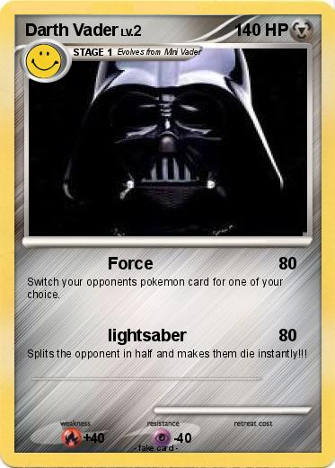 Pokemon Darth Vader