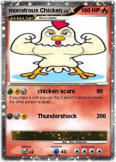Pokemon monstrous Chicken