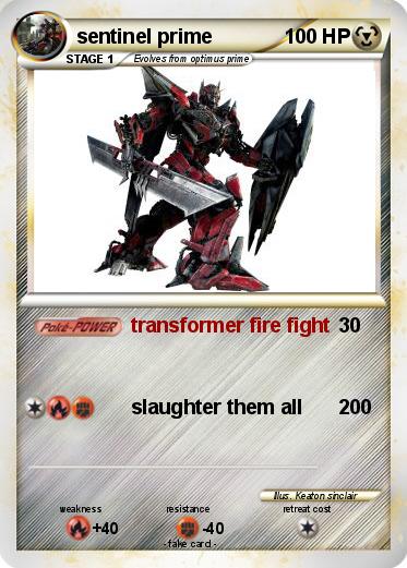 Pokemon sentinel prime