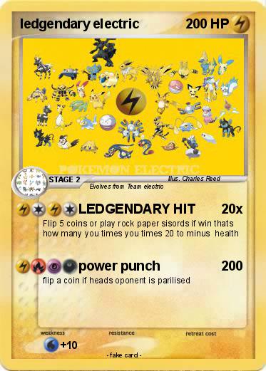 Pokemon ledgendary electric