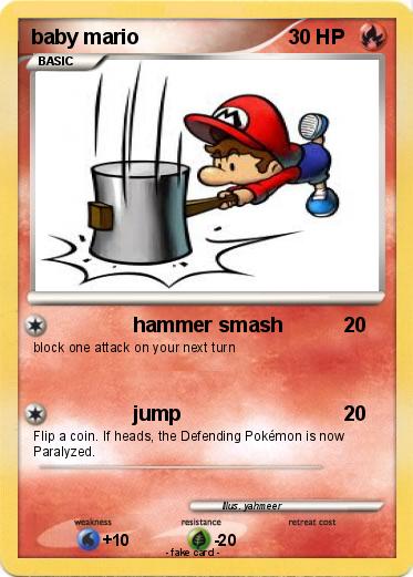Pokemon baby mario