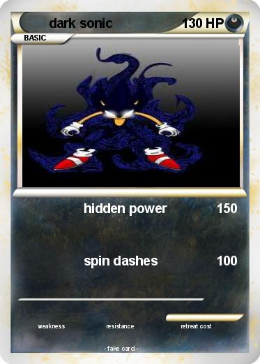 Pokemon dark sonic
