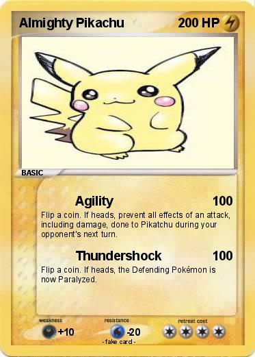 Pokemon Almighty Pikachu