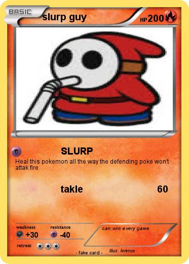 Pokemon slurp guy