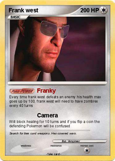 Pokemon Frank west