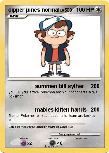 Pokemon dipper pines normal