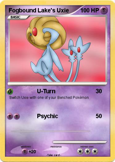 Pokemon Fogbound Lake's Uxie