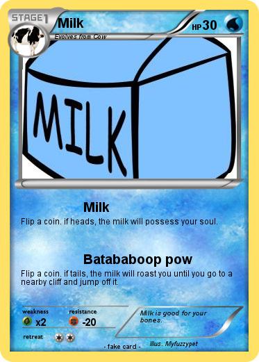 Pokemon Milk