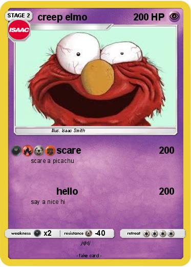Pokemon creep elmo