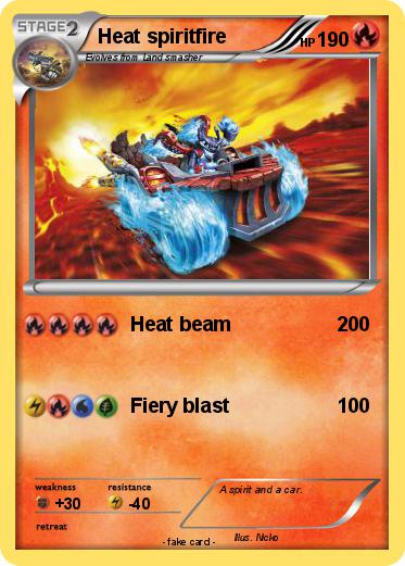 Pokemon Heat spiritfire