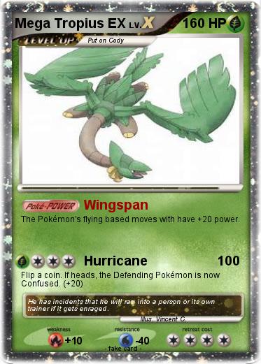 Pokemon Mega Tropius EX