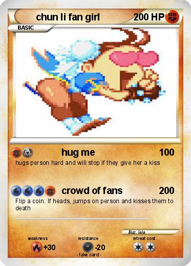 Pokemon chun li fan girl
