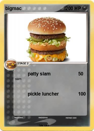 Pokemon bigmac