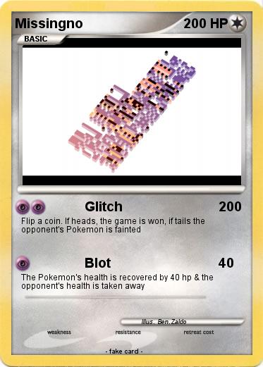 Pokemon Missingno