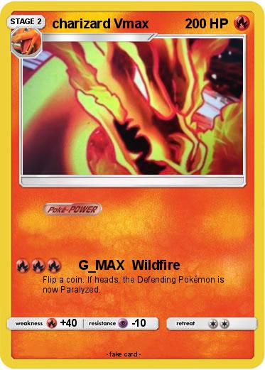 Pokemon charizard Vmax