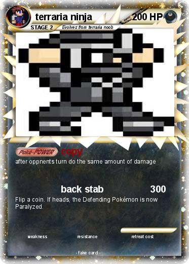 Pokemon terraria ninja