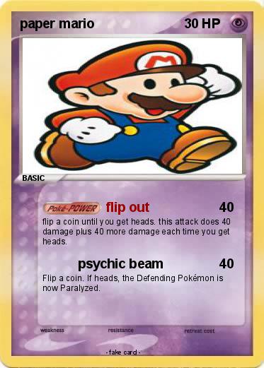 Pokemon paper mario