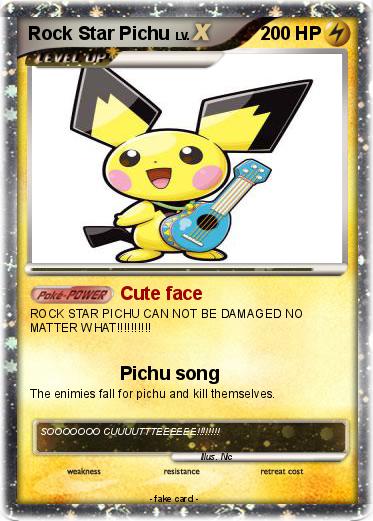 Pokemon Rock Star Pichu