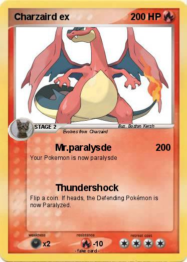 Pokemon Charzaird ex