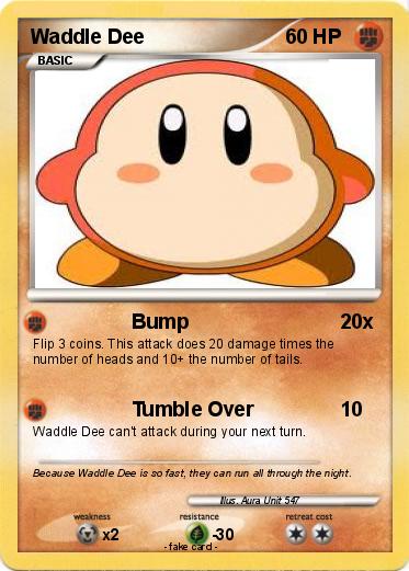Pokemon Waddle Dee