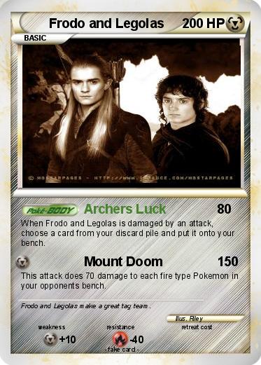 Pokemon Frodo and Legolas