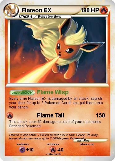 Pokemon Flareon EX