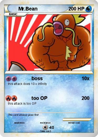 Pokemon Mr.Bean
