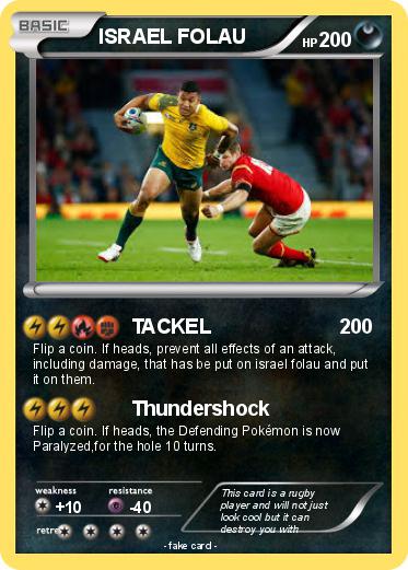 Pokemon ISRAEL FOLAU