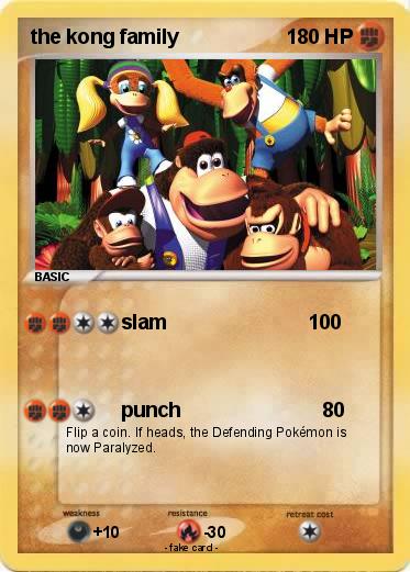 Pokemon the kong family