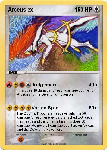 Pokemon Arceus ex