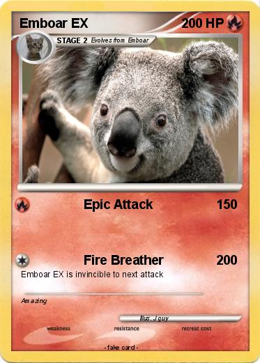 Pokemon Emboar EX