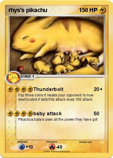 Pokemon rhys's pikachu