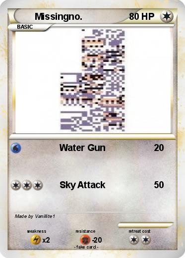 Pokemon Missingno.