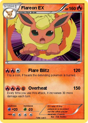 Pokemon Flareon EX