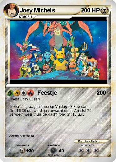 Pokemon Joey Michels