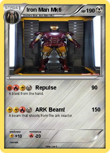 Pokemon Iron Man Mk6