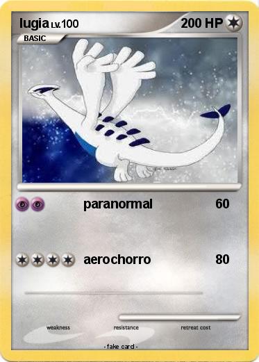 Pokemon lugia