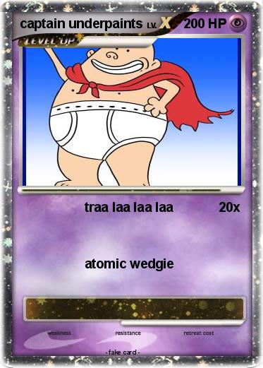 Pokemon captain underpaints