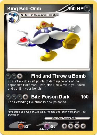 Pokemon King Bob-Omb