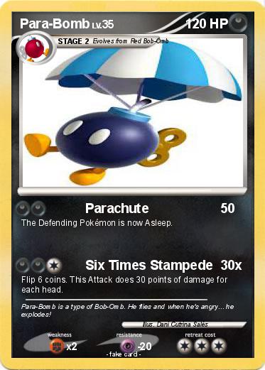 Pokemon Para-Bomb