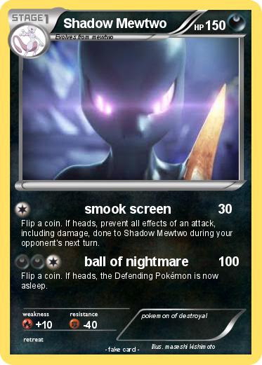 Pokemon Shadow Mewtwo