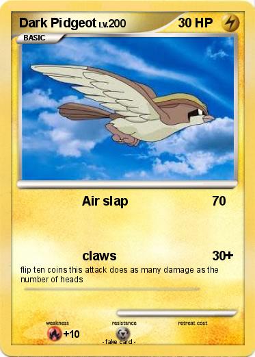 Pokemon Dark Pidgeot